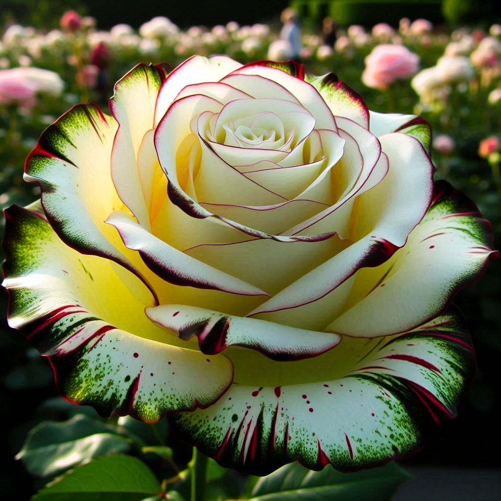 Enchanting Giant Blue Whirlwind Rose