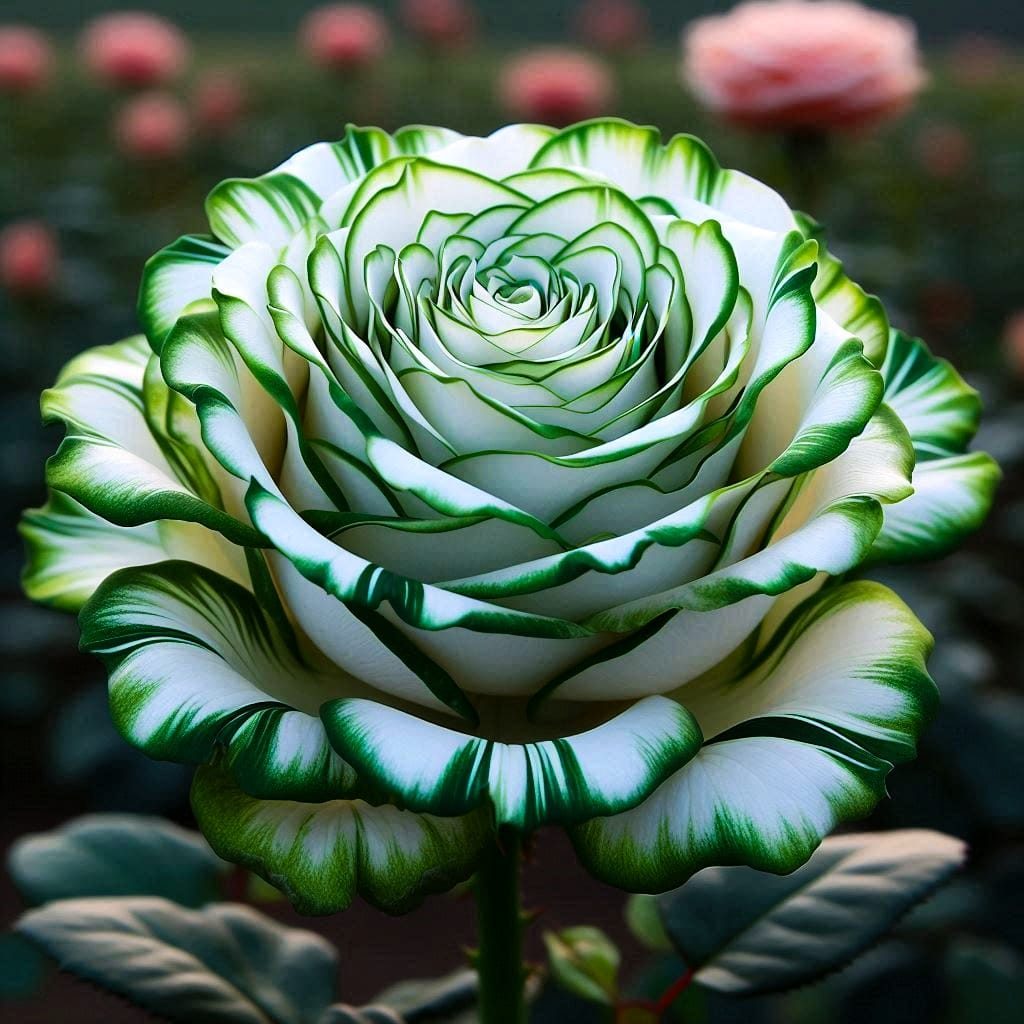 Enchanting Giant Blue Whirlwind Rose