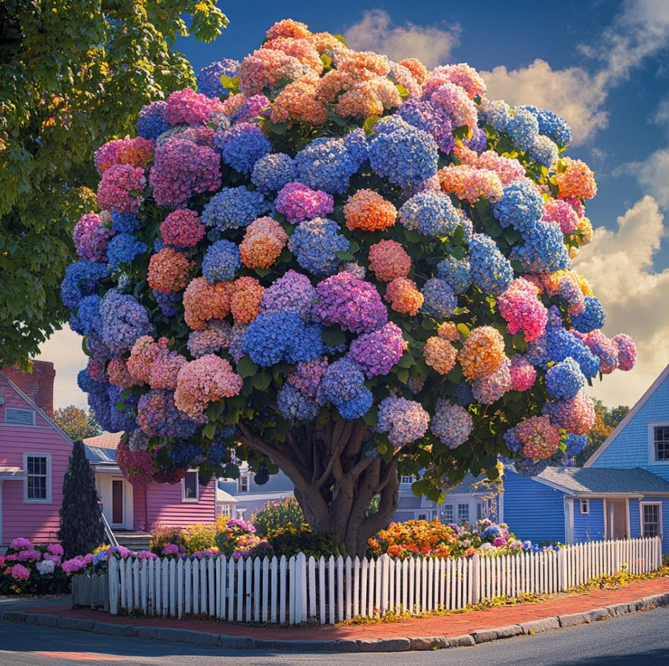 Gorgeous Hydrangea Tree