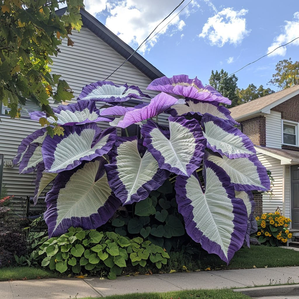 Purple Juliet Big Leaf Caladiums