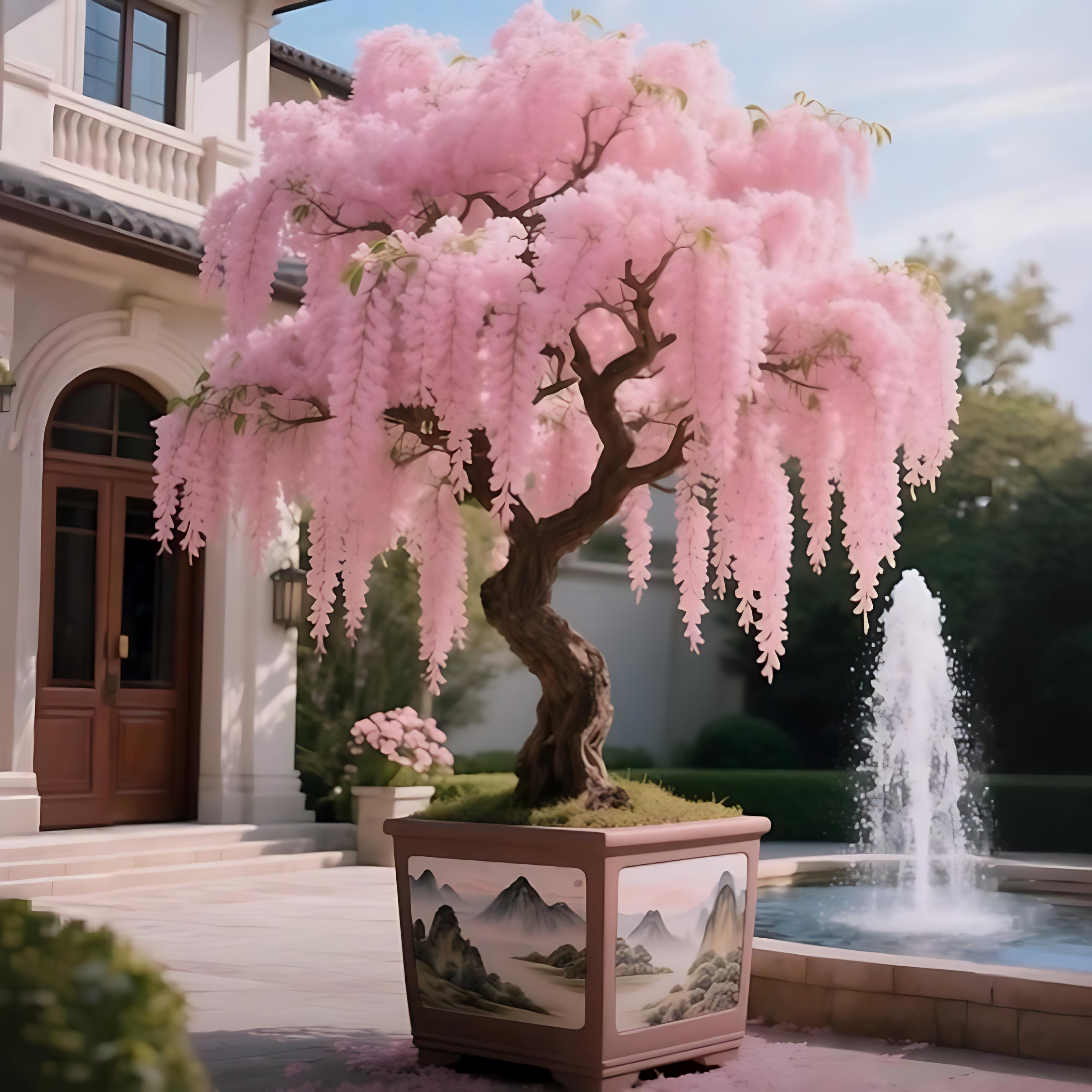 🌸 Fringe Tree Bonsai – A Whisper of Elegance in Miniature Form 🌸