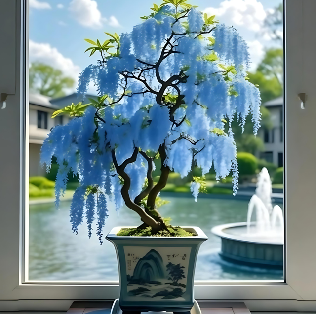 🌸 Fringe Tree Bonsai – A Whisper of Elegance in Miniature Form 🌸