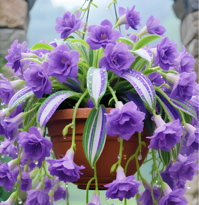 Rainbow Fragrant Golden Baby Giant Spider Plant Seeds