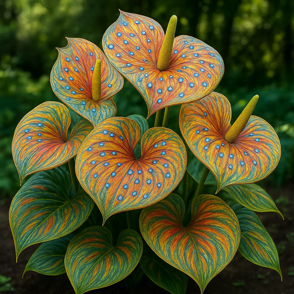 Rare Giant Multicolored Anthurium Seeds