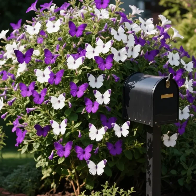 Purple White Butterfly Butterfly Begonia Seeds