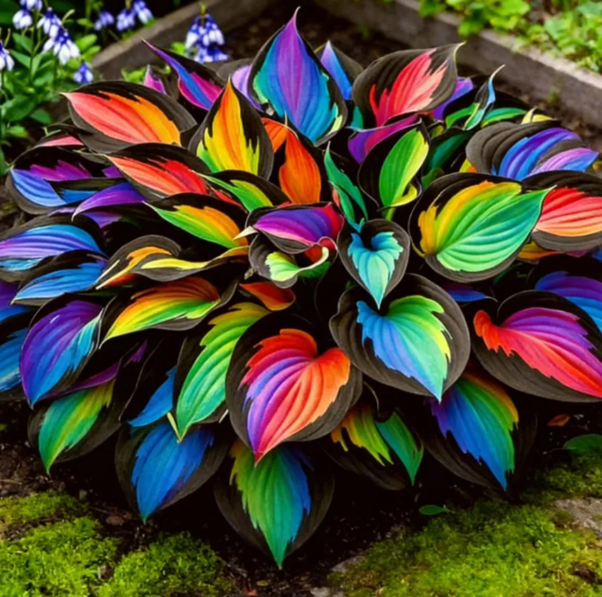 🔥🌌 Glow-in-the-Dark Garden Magic: Rare Blue Flame Hostas