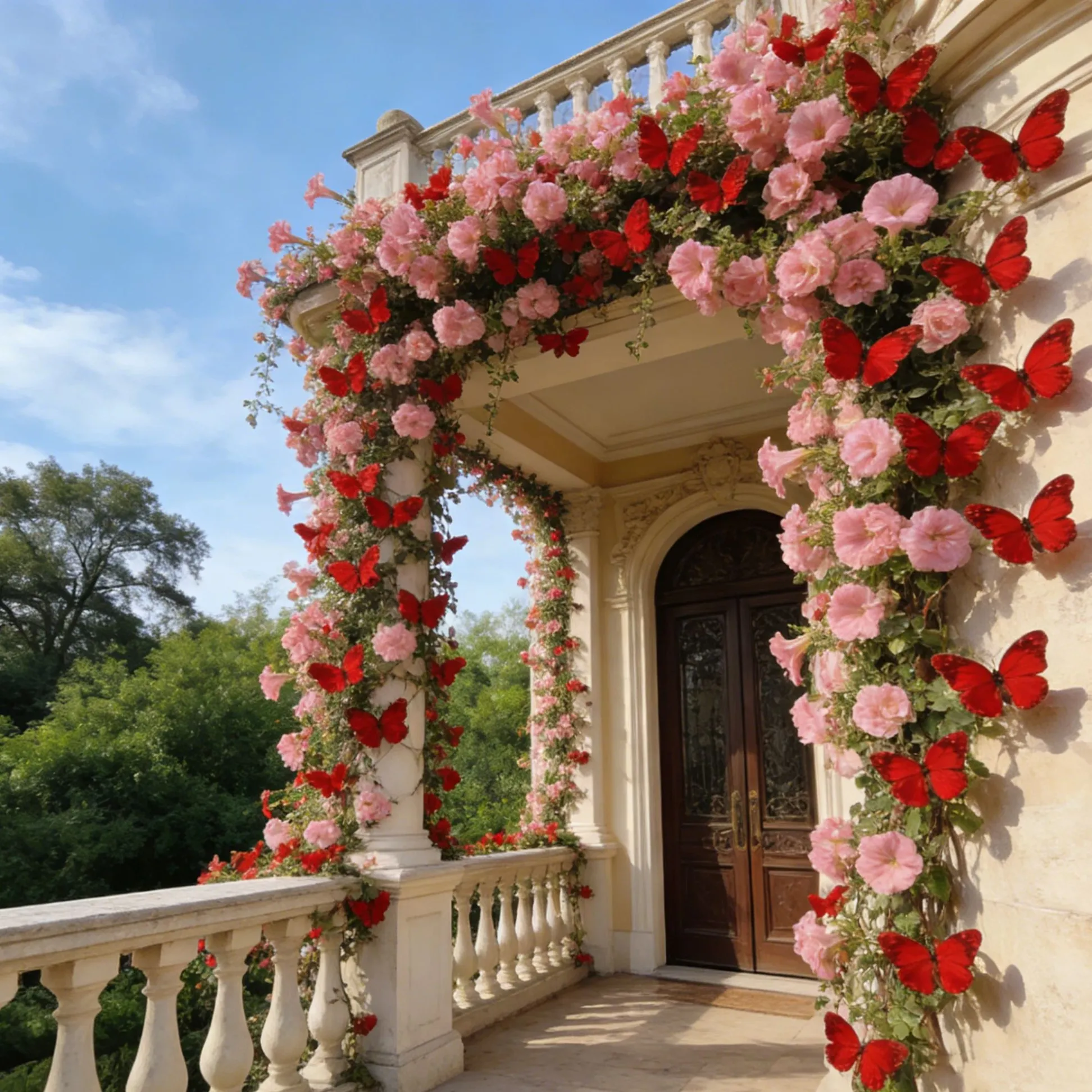 🦋🌸 Climbing Butterfly Morning Glory Flower Seeds – – Fast Growing Garden DIY
