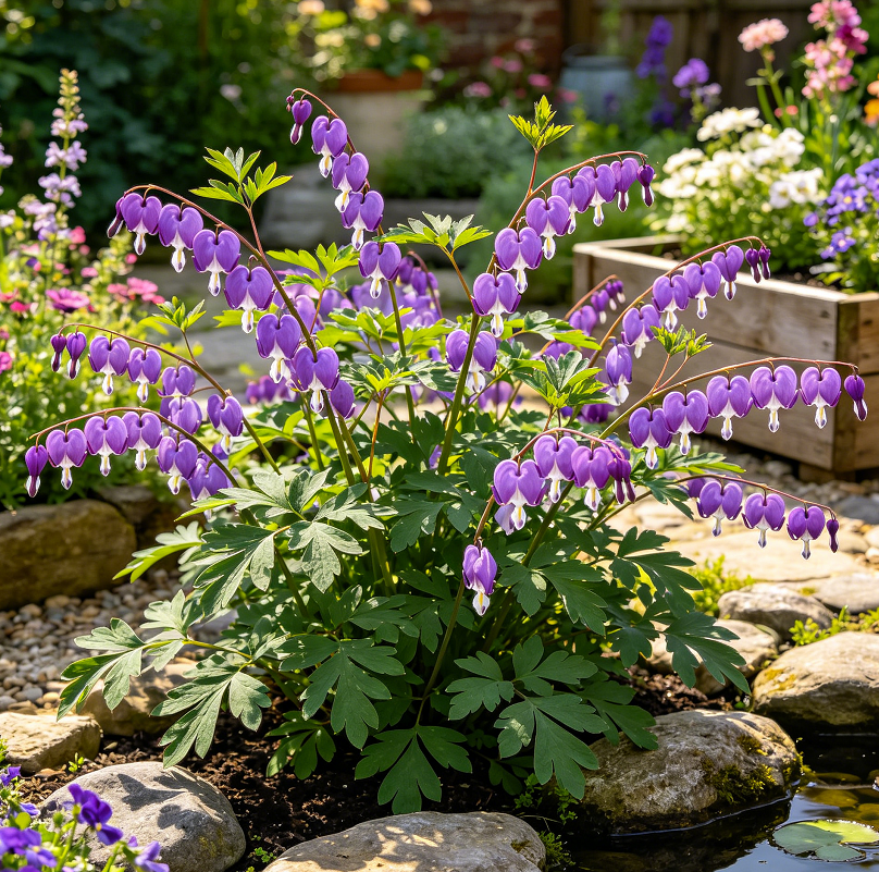 💖 Bleeding Heart Flower Seeds (Dicentra) -- Fall in Love With Every Bloom