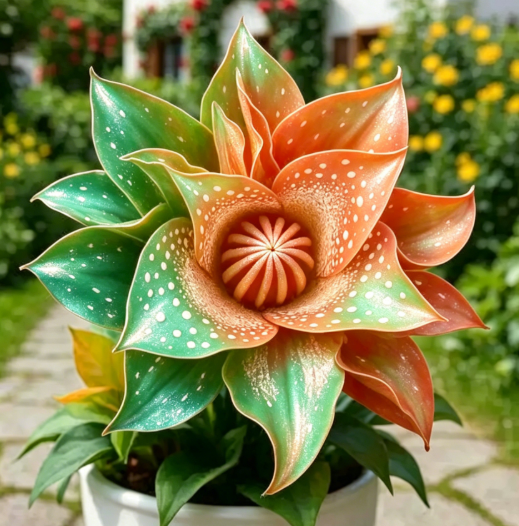 Premium Multicolor Velvet Flame Dahlia Seeds
