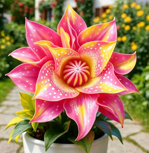 Premium Multicolor Velvet Flame Dahlia Seeds