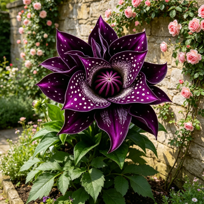 Premium Multicolor Velvet Flame Dahlia Seeds