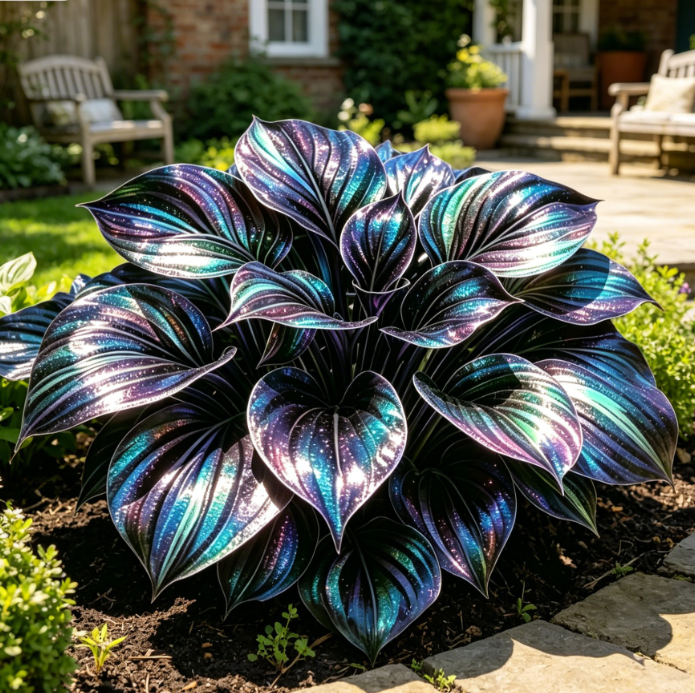 💎 Rare Multi-Color Opal Hosta Seeds – Shimmering Foliage for Elegant Shade Gardens 🌿