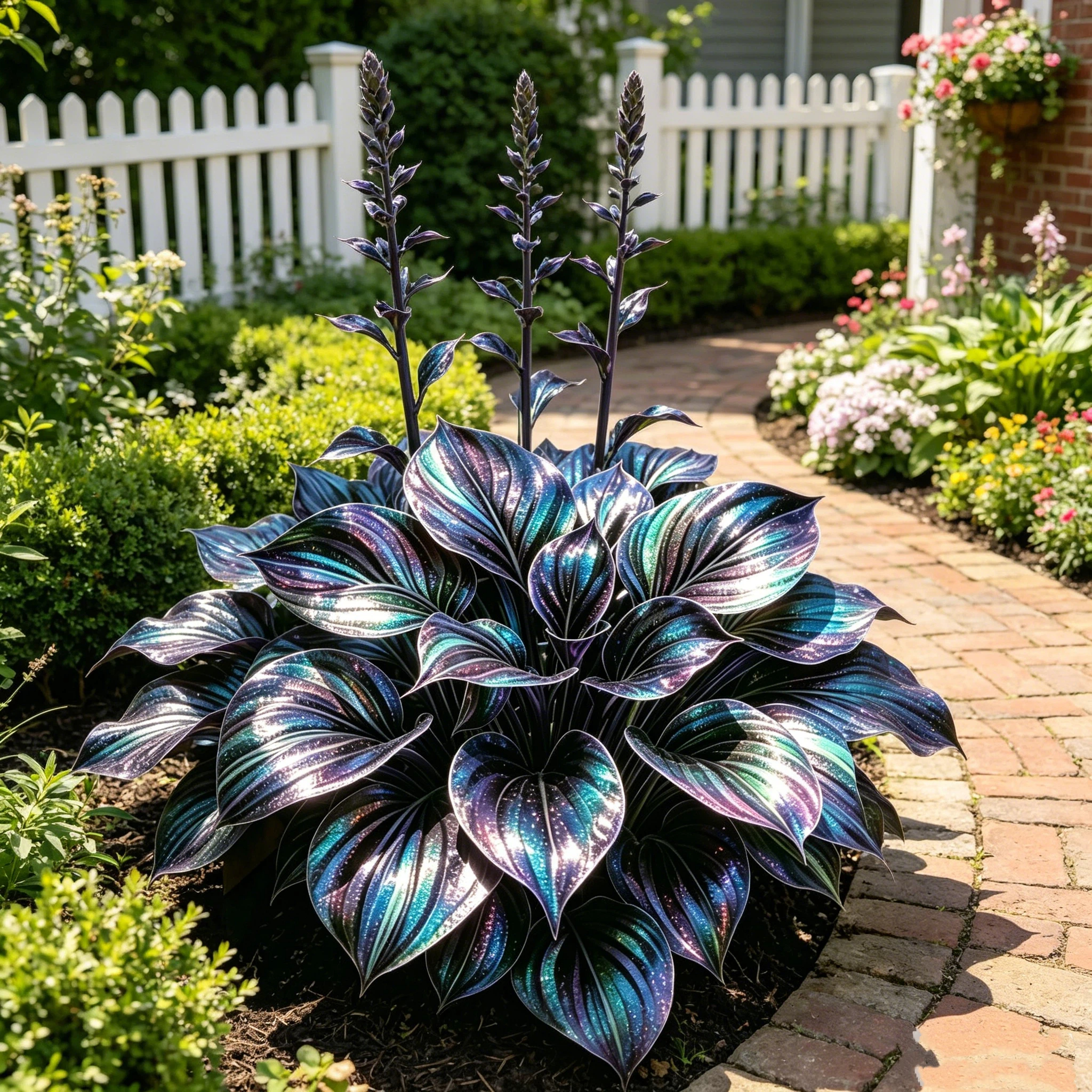💎 Rare Multi-Color Opal Hosta Seeds – Shimmering Foliage for Elegant Shade Gardens 🌿