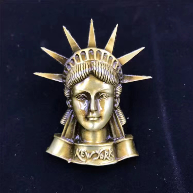 American City Commemorative Resin Refrigerator Magnets