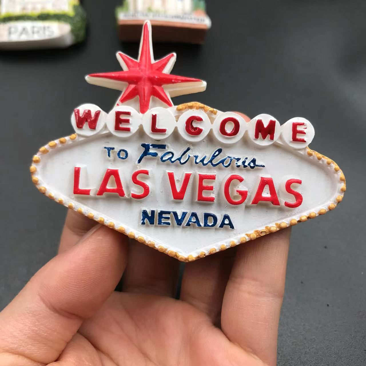 American City Commemorative Resin Refrigerator Magnets