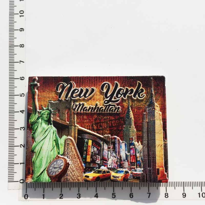 American City Commemorative Resin Refrigerator Magnets