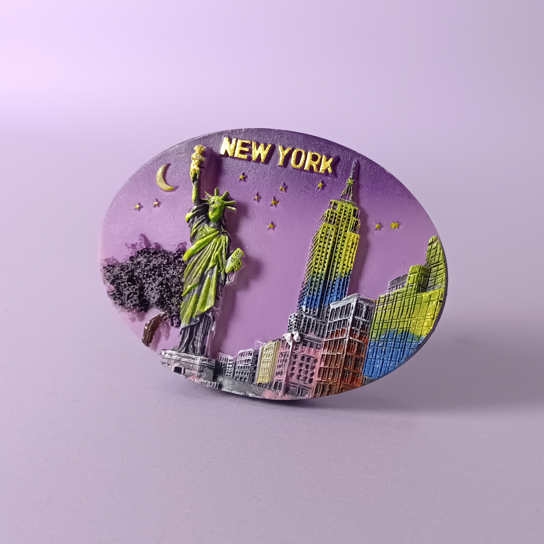 American City Commemorative Resin Refrigerator Magnets
