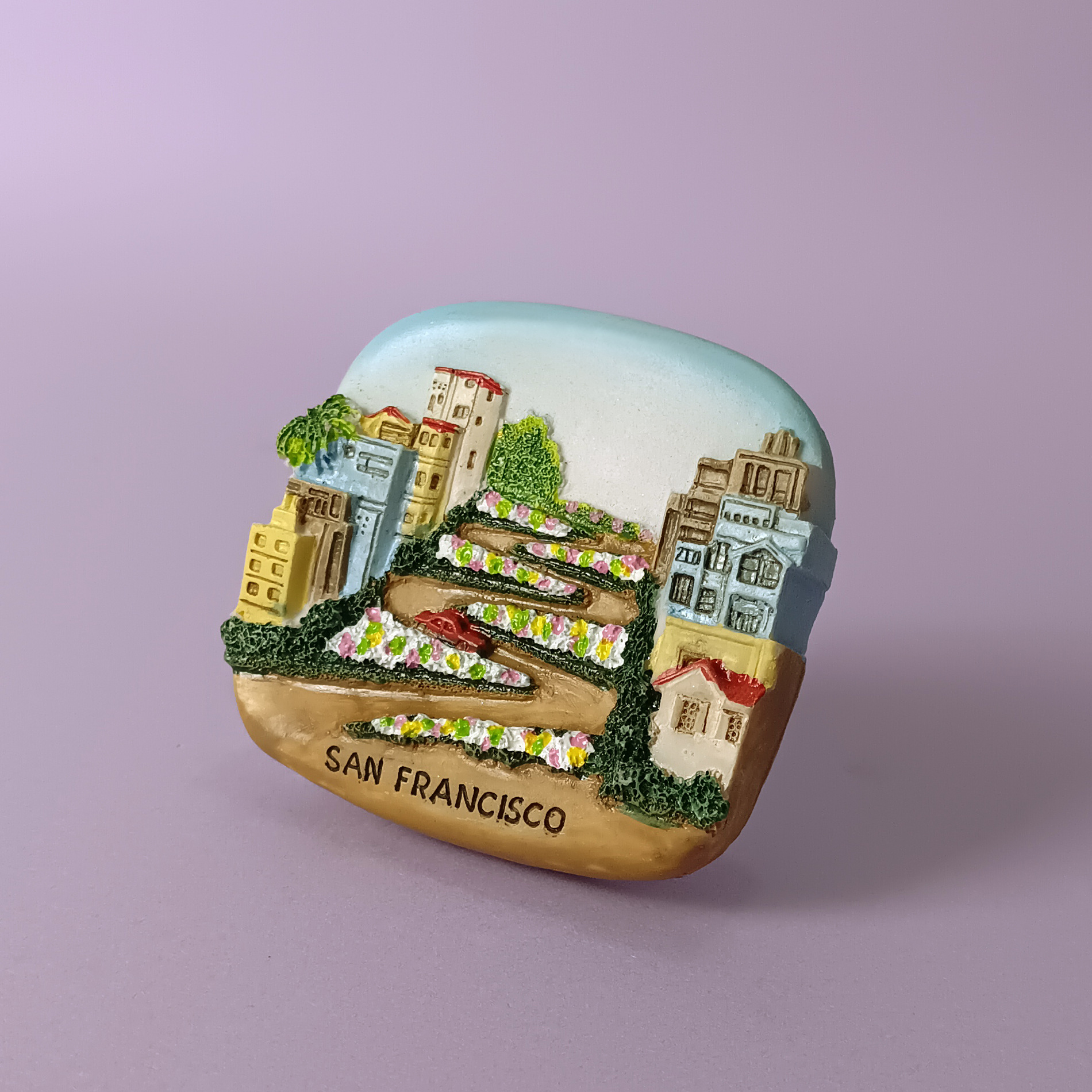 American City Commemorative Resin Refrigerator Magnets