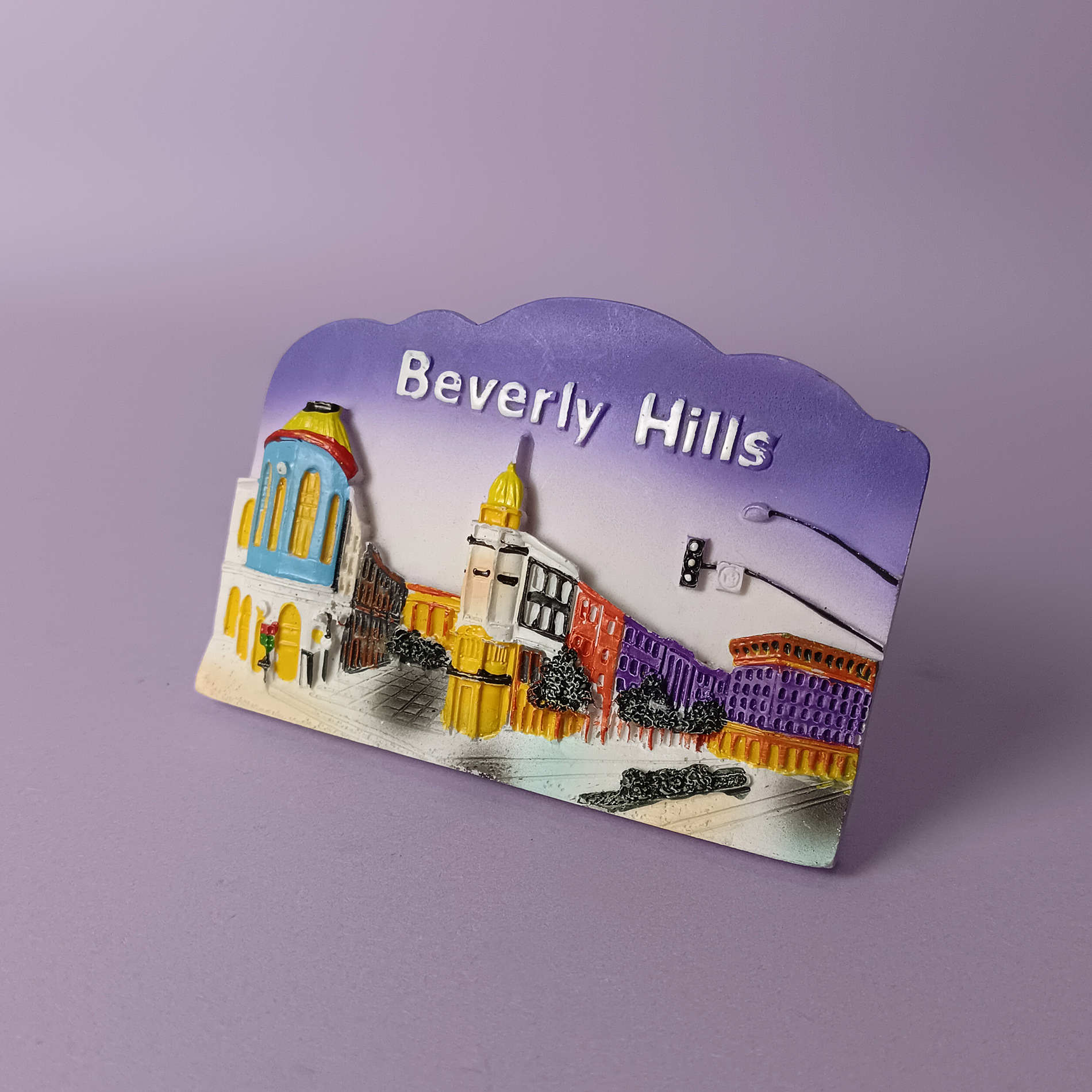 American City Commemorative Resin Refrigerator Magnets