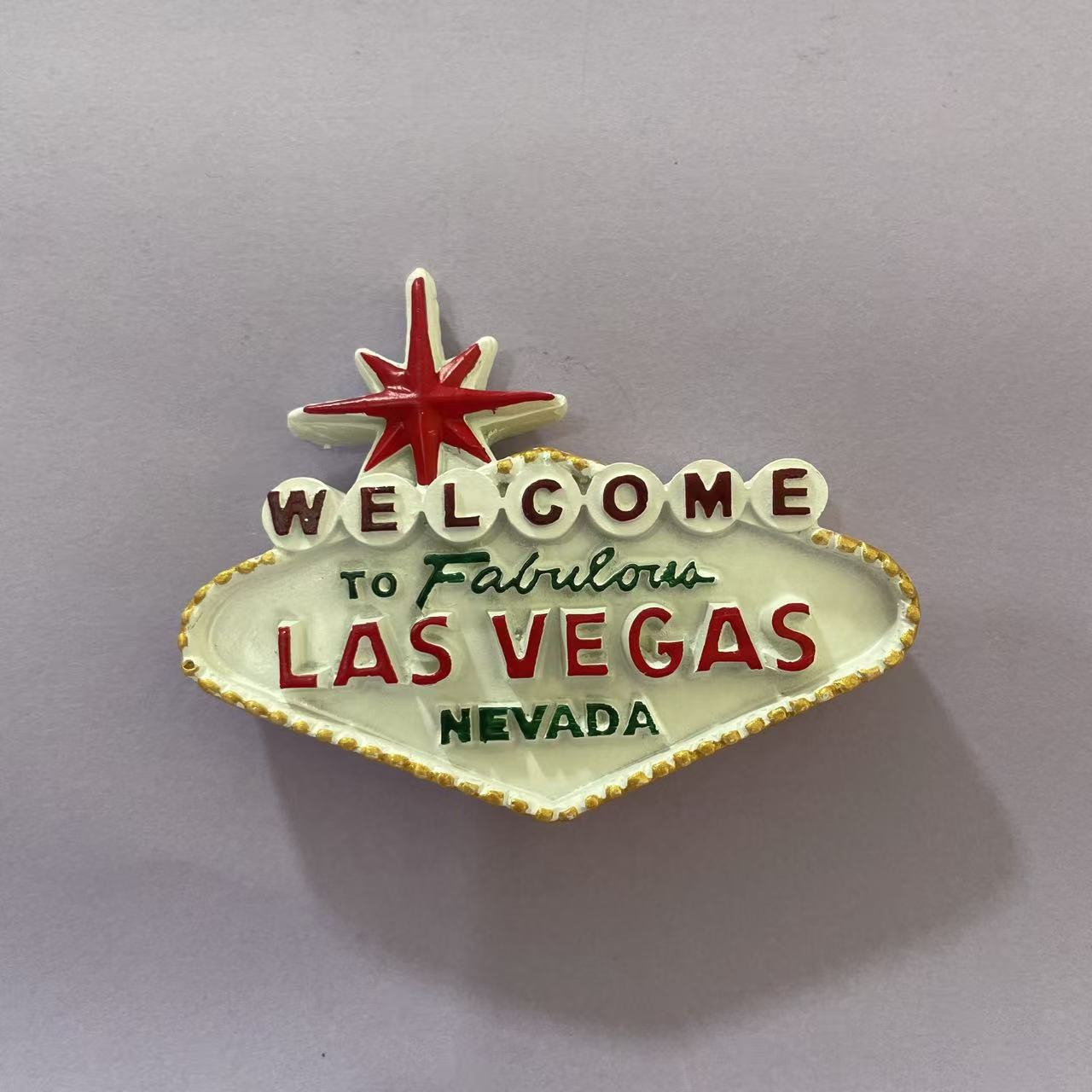 American City Commemorative Resin Refrigerator Magnets