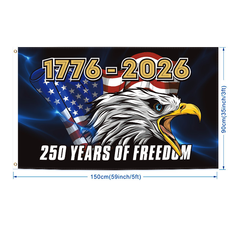 America’s 250th Birthday Traditional Flag 3