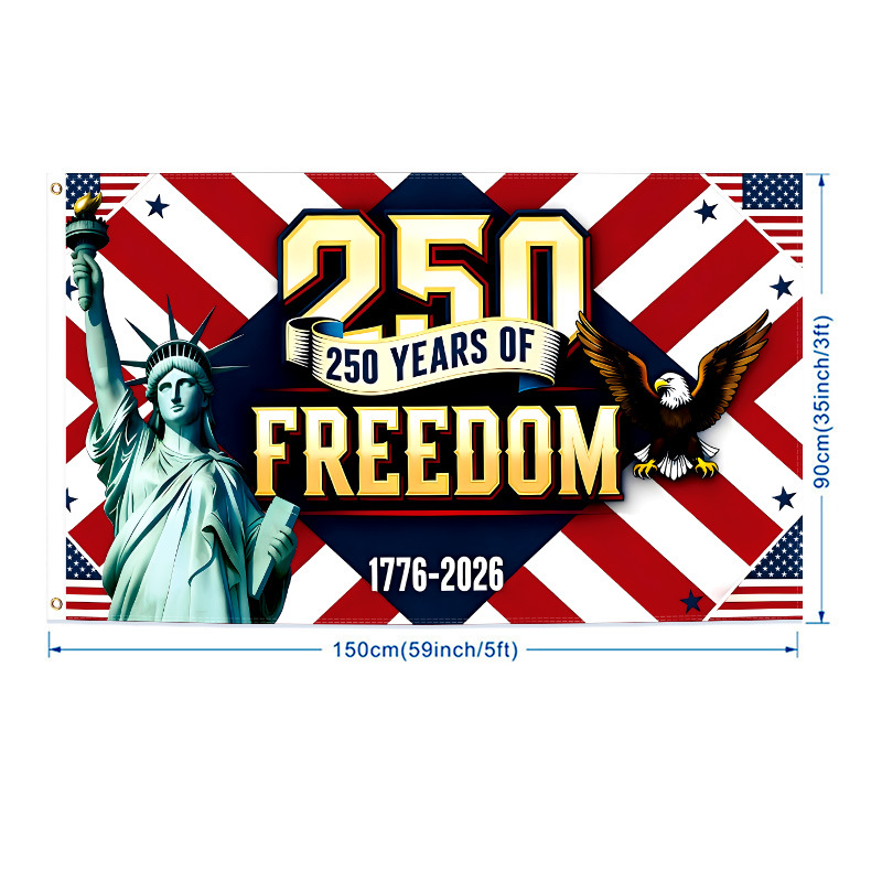 America’s 250th Birthday Traditional Flag 8