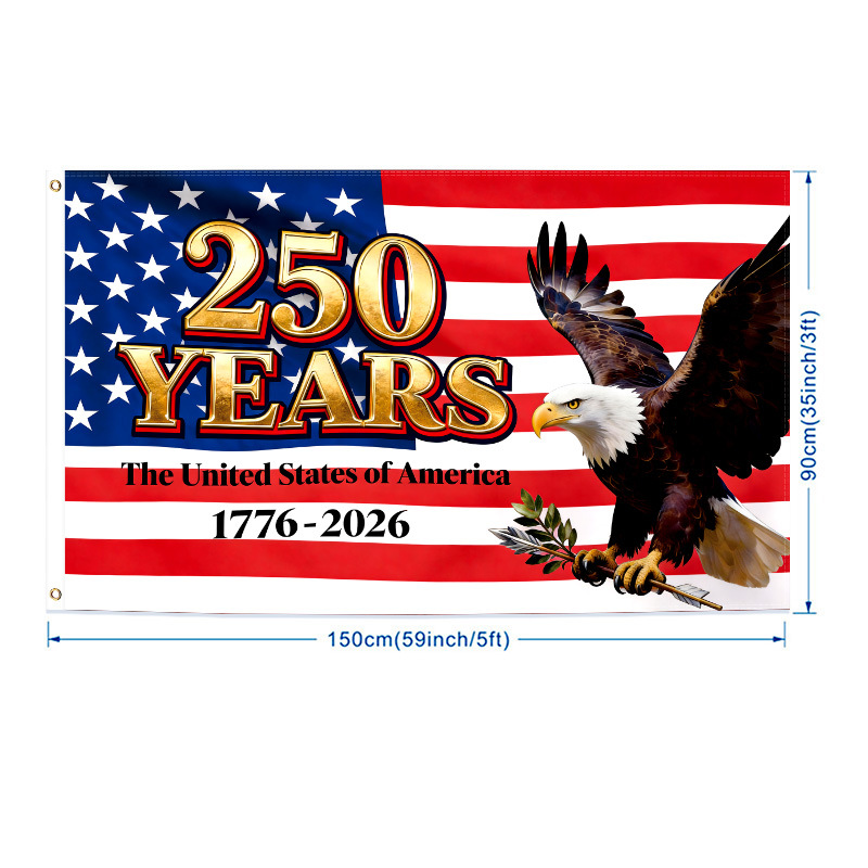 America’s 250th Birthday Traditional Flag 9