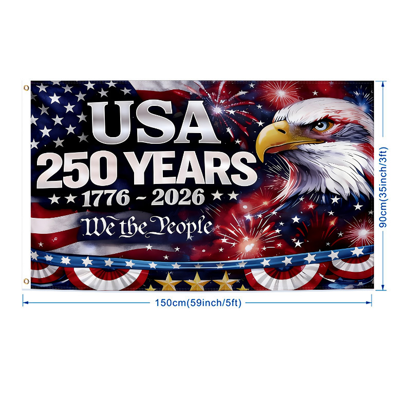 America’s 250th Birthday Traditional Flag 10