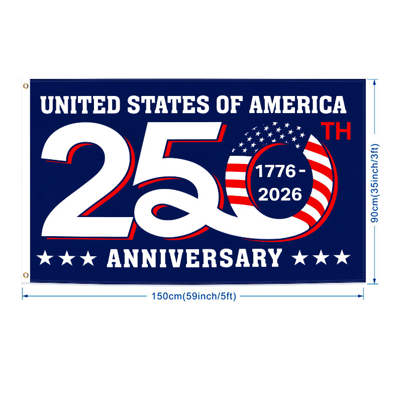 America’s 250th Birthday Traditional Flag 11