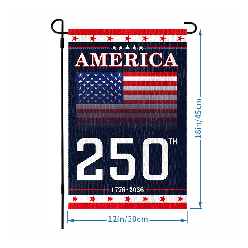 America’s 250th Birthday Garden Flag 3