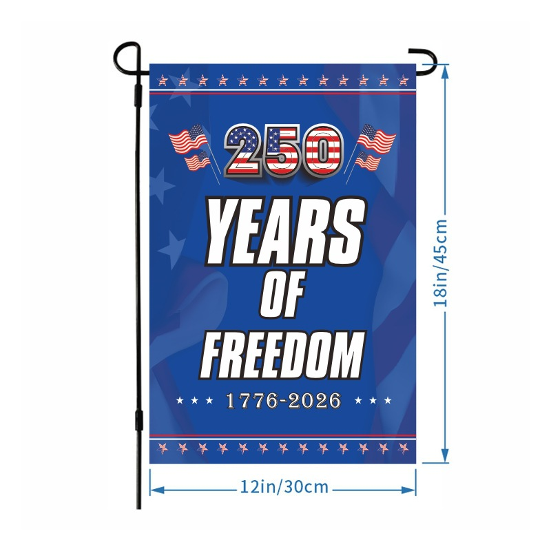 America’s 250th Birthday Garden Flag 6