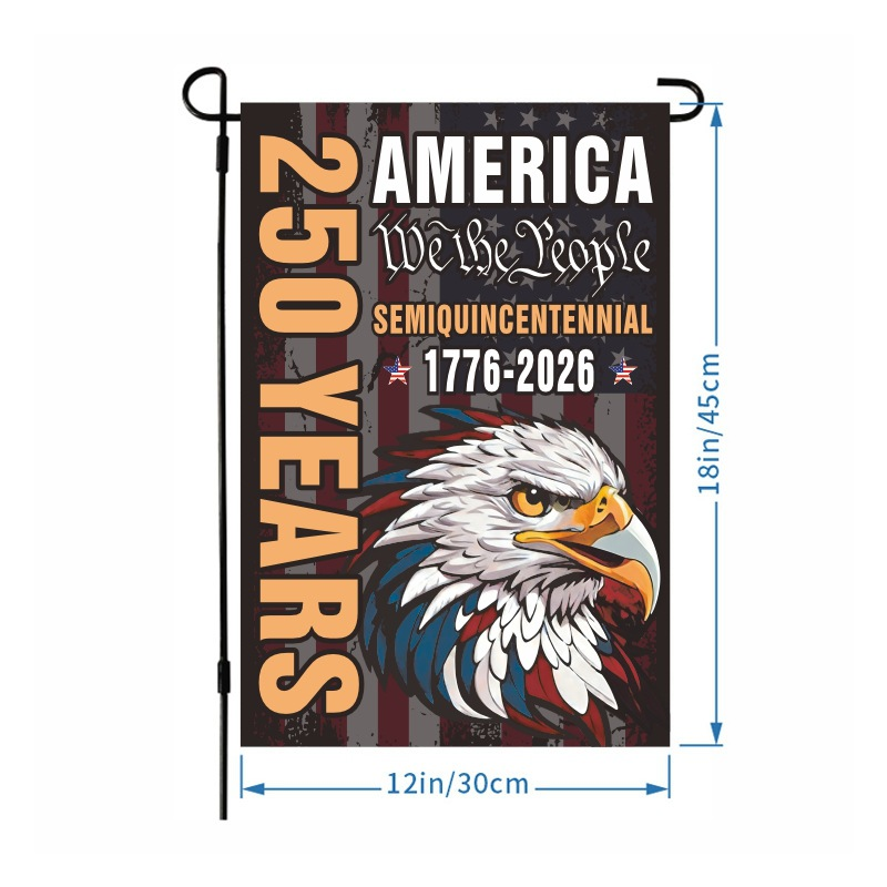America’s 250th Birthday Garden Flag 4