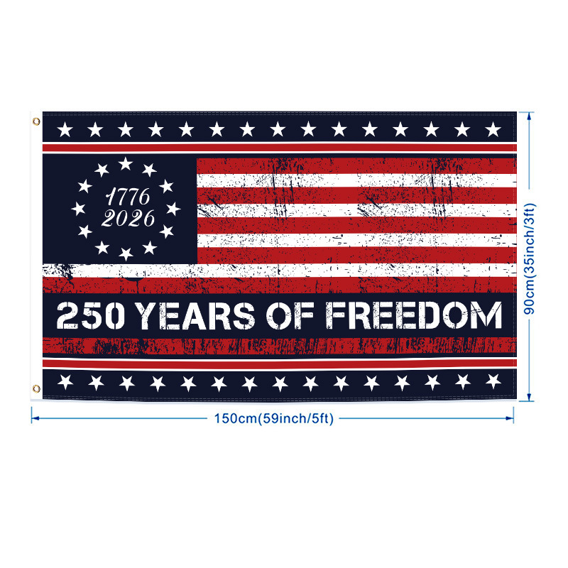 America’s 250th Birthday Traditional Flag 5