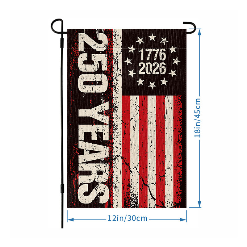 America’s 250th Birthday Garden Flag 2
