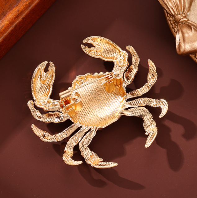 America’s 250th Anniversary Commemorative Enamel Pin ~ Crab