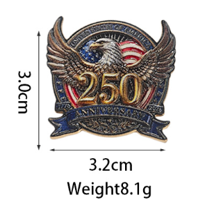 🦅America’s 250th Anniversary Commemorative Enamel Pin
