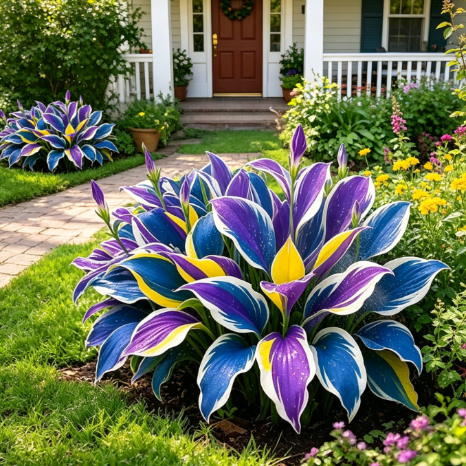 🔥 Colorful Hosta Bulbs – The King of Shade in the Garden! 🌿