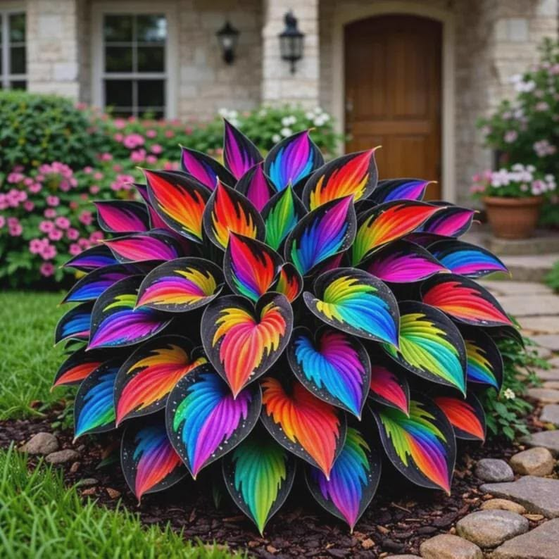 Rare Flame Heart Hosta Seeds🔥