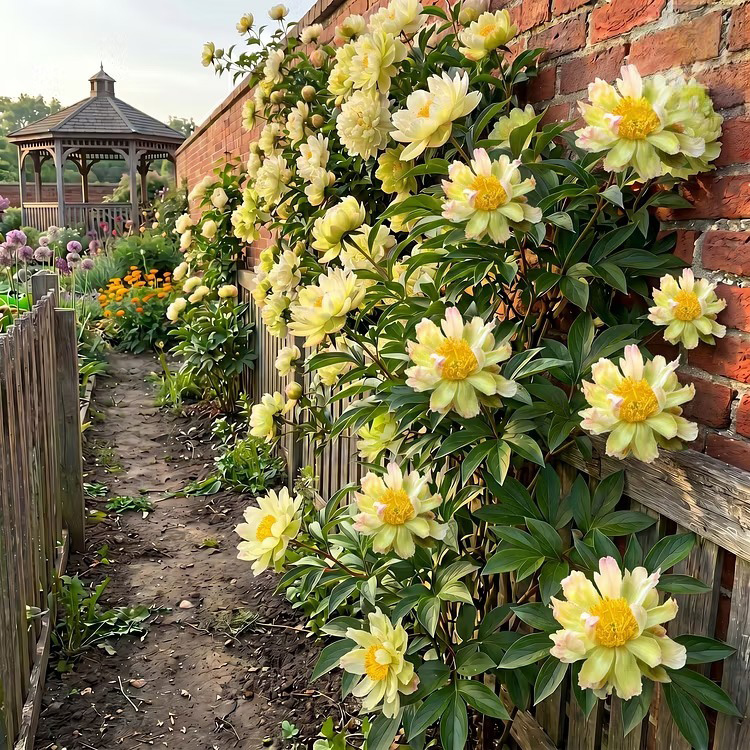 🌸 Rare Climbing Peony Bulbs🪴Big Full Blooms, Cold Hardy Perennial, Easy to Grow Garden Favorite
