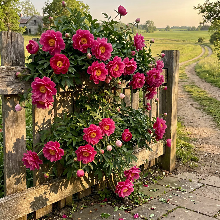 🌸 Rare Climbing Peony Bulbs🪴Big Full Blooms, Cold Hardy Perennial, Easy to Grow Garden Favorite