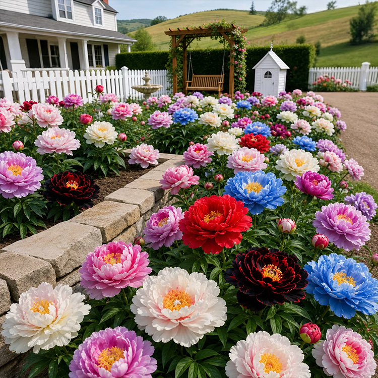🔥 💎Double Peony Bulbs – Huge, Lush Blooms That Return Year After Year 🌸