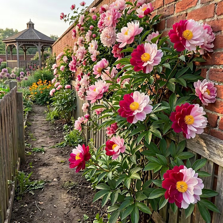 🌸 Rare Climbing Peony Bulbs🪴Big Full Blooms, Cold Hardy Perennial, Easy to Grow Garden Favorite