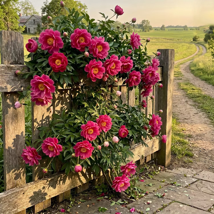 🌸 Rare Climbing Peony Bulbs🪴Big Full Blooms, Cold Hardy Perennial, Easy to Grow Garden Favorite