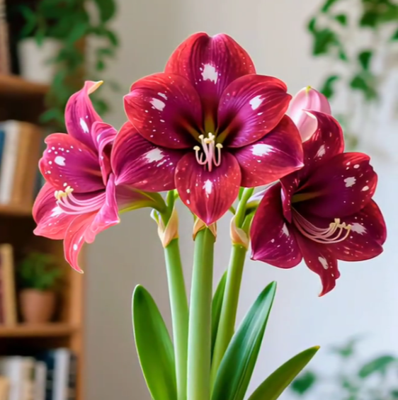 Double-Petaled Perfume Amaryllis Bulbs – The Queen of Flowers