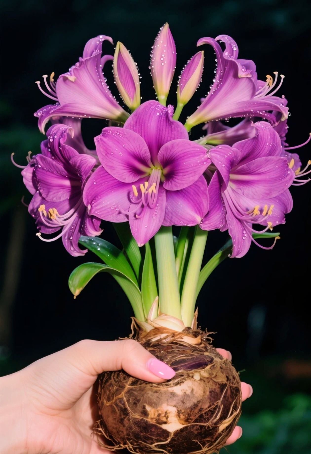 Double-Petaled Perfume Amaryllis Bulbs – The Queen of Flowers