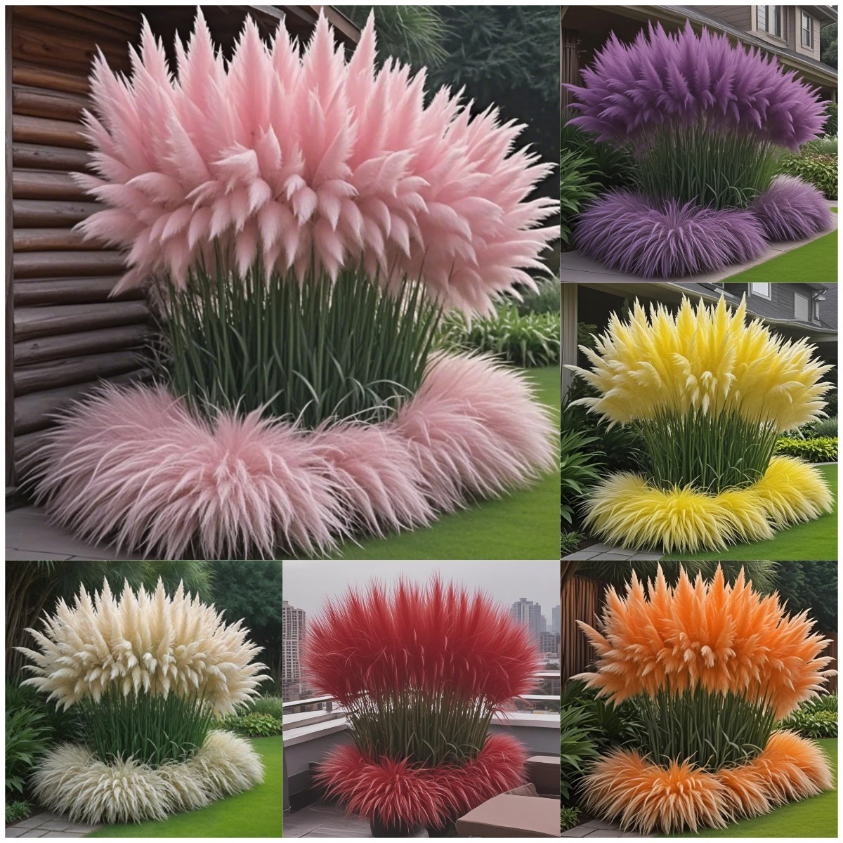 🌿2025 Latest Colorful Four Seasons Ornamental Muhly Grass