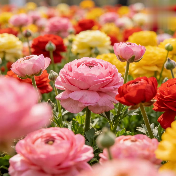🌸 Grow Bouquet-Quality Flowers at Home with Ranunculus Bulbs 💐
