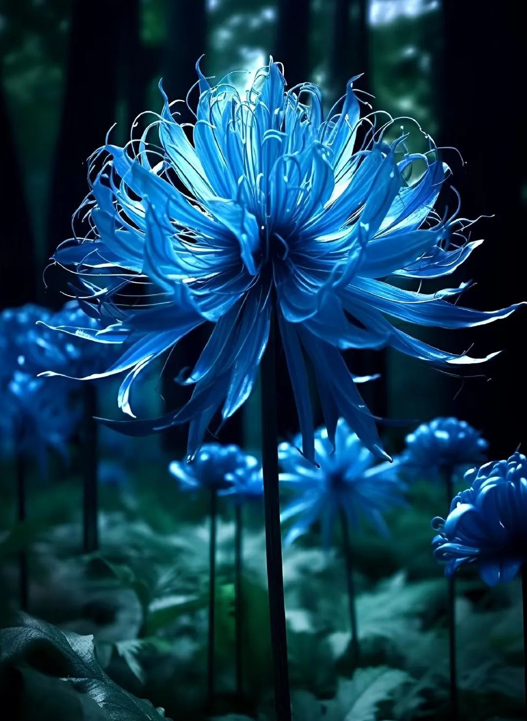 💙Blue Spider Lily: Where Mystery Meets Beauty