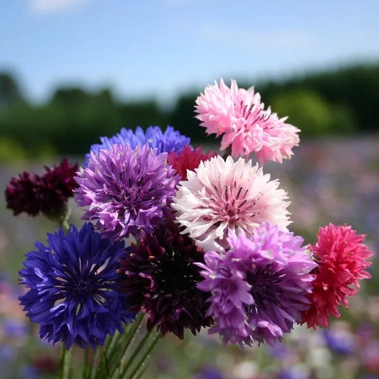 Cornflower - Blue Boy (Centaurea) seeds