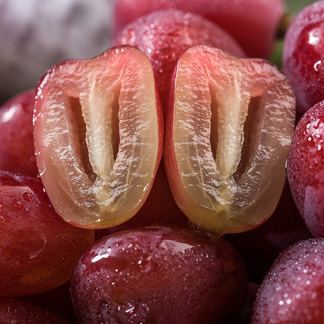 🎇Small Heart Shape💖-Romantic Red Grapes Seeds🍇